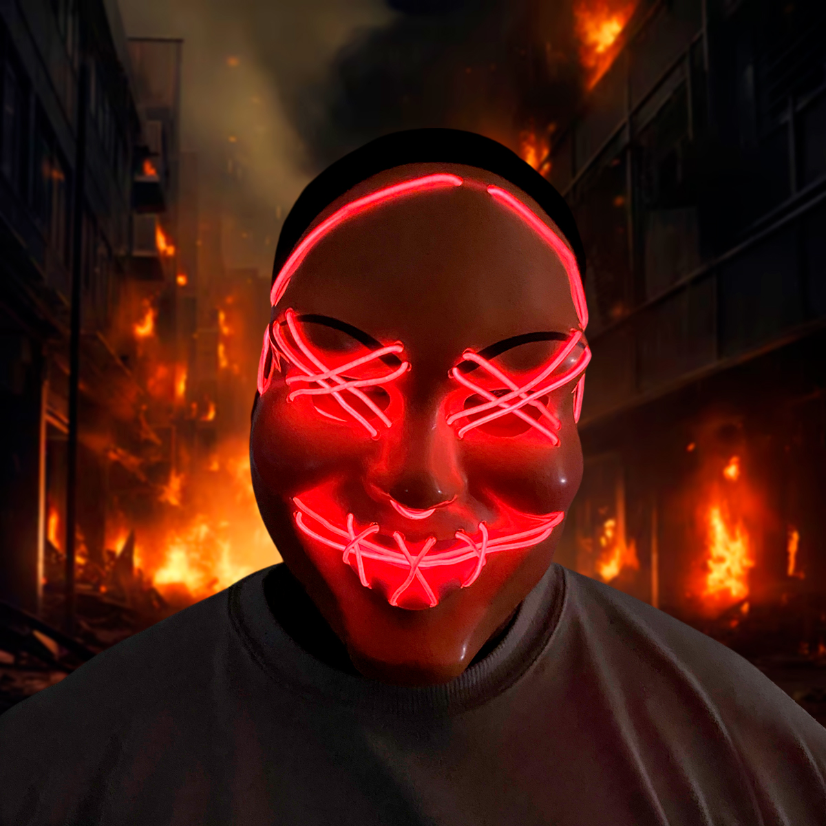 Miniatura 2 de Mascara Luminosa De La Purga MPU01